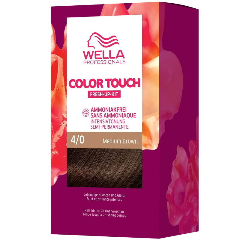 Wella Professionals Color Touch Pure Naturals - 4/0 Medium Brown 1 Wella Professionals Color Touch Pure Naturals - 4/0 Medium Brown