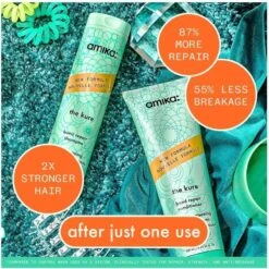 Amika: The Kure Bond Repair Shampoo 275 Ml -Nice Hair Butik amika the kure bond repair shampoo 300 ml 1633081987