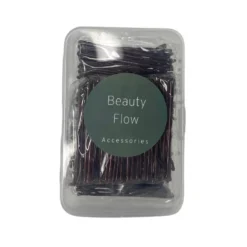 Beauty Flow Bobby Pin Box 150 Pieces - Brown