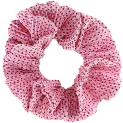 By Stær KAISA Scrunchie - Pink/Red Dots