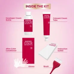 Garnier Color Sensation Lightening Permanent Color Cream - 110 Diamond Ultra Blond -Nice Hair Butik garnier color sensation lightening permanent color cream 110 diamond ultra blond 1738919397