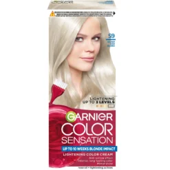 Garnier Color Sensation Lightening Permanent Color Cream - S9 Silver Ash Blond