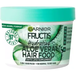 Garnier Fructis Hair Food Aloe Vera Mask 400 Ml -Nice Hair Butik garnier fructis hair food aloe vera mask 400 ml 1674027424
