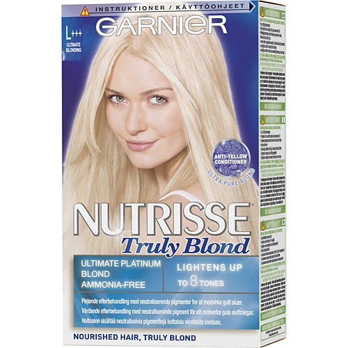 Garnier Nutrisse Truly Blond L+++ 2 Garnier Nutrisse Truly Blond L+++ - Billede 2