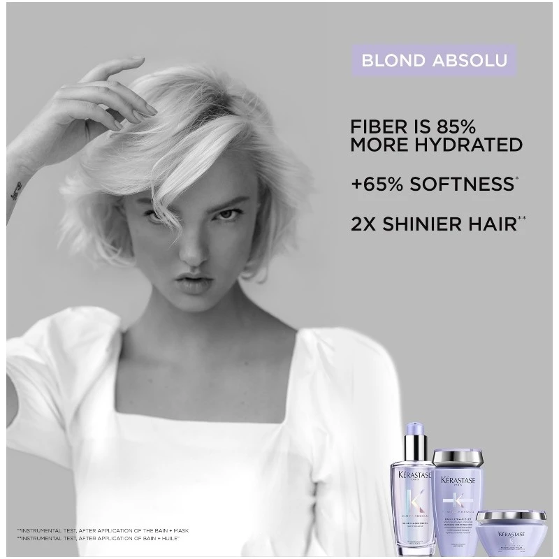 Kérastase Blond Absolu Cicaplasme Heat-Protecting Serum 150 Ml 4 Kérastase Blond Absolu Cicaplasme Heat-Protecting Serum 150 Ml - Billede 4