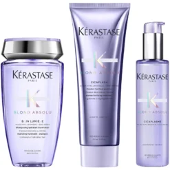 Kérastase Blond Absolu Heat Protection Routine For Blond Hair