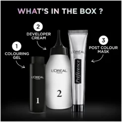 L’Oréal Paris L'Oréal Paris Préférence Vivid Colors - 9.112 Smokey Grey -Nice Hair Butik loreal paris preference vivid colors 9112 smokey grey 1641887164