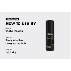 L'Oréal Professionnel Hair Touch Up 75 Ml - Black -Nice Hair Butik loreal pro hair touch up 75 ml black 1660813905