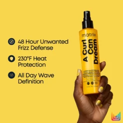 Matrix A Curl Can Dream Scrunch N' Go Defining Spray 250 Ml -Nice Hair Butik matrix a curl can dream scrunch n go defining spray 250 ml 1747398277