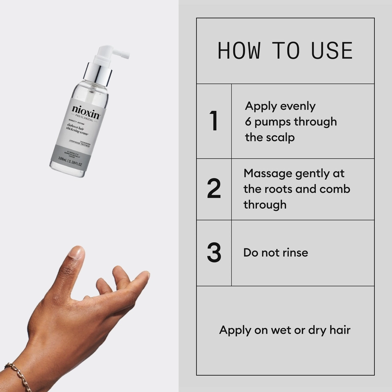 Nioxin Density Defend Diaboost Hair Thickening Serum 100 Ml 3 Nioxin Density Defend Diaboost Hair Thickening Serum 100 Ml - Billede 3