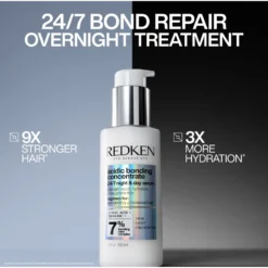 Redken Acidic Bonding Concentrate 24/7 Night & Day Serum 100 Ml -Nice Hair Butik redken acidic bonding concentrate 24 7 night day serum 100 ml 1737623375