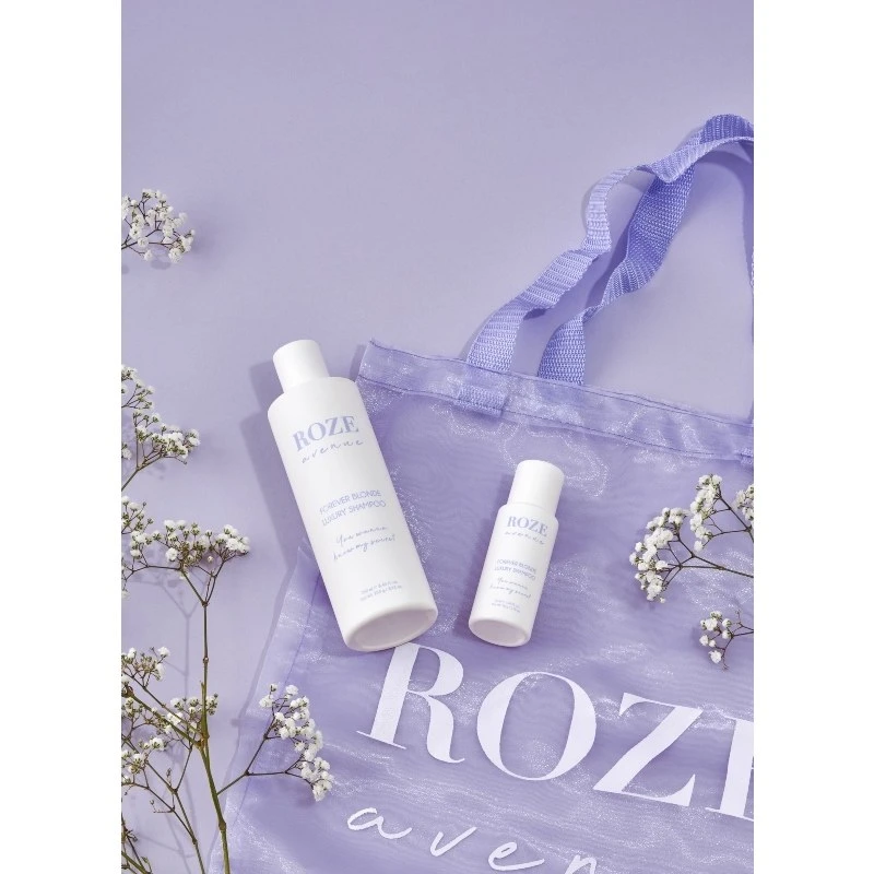 ROZE Avenue Forever Blonde Luxury Shampoo Travel Size 50 Ml 3 ROZE Avenue Forever Blonde Luxury Shampoo Travel Size 50 Ml - Billede 3