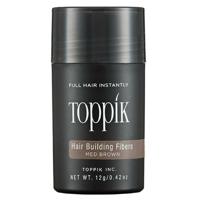 Toppik Hair Building Fibers 12 Gr. - Medium Brown 1 Toppik Hair Building Fibers 12 Gr. - Medium Brown