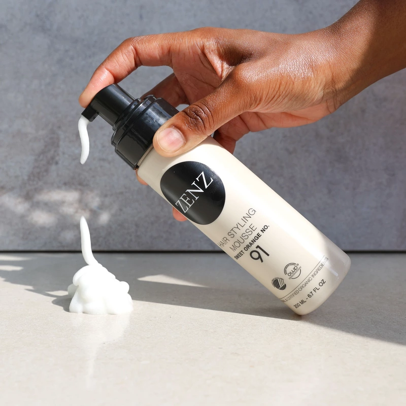 Zenz Sweet Orange No. 91 Hair Styling Mousse 200 Ml 3 Zenz Sweet Orange No. 91 Hair Styling Mousse 200 Ml - Billede 3